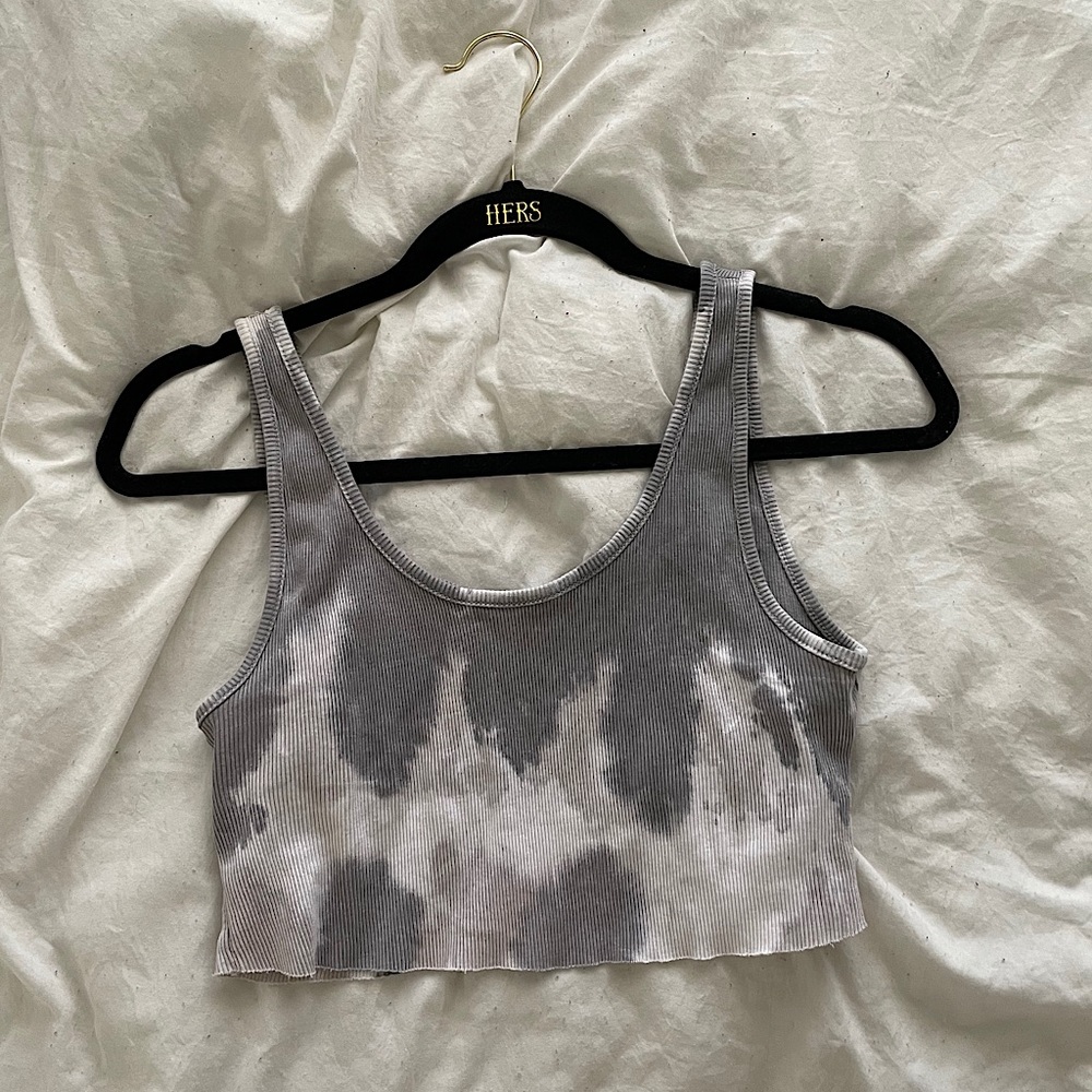 Tye dye crop top